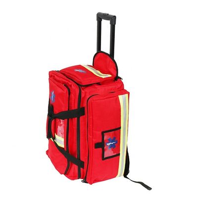 Emt Ambulance Trauma Bag Emergency Waterproof Large Red Tactical Medical Kit