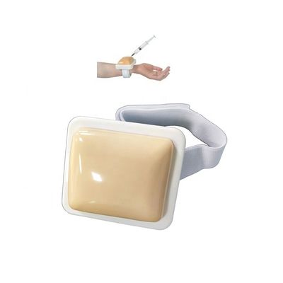 Medical Intramuscular Training Injection Pad Nurse Practice CE ISO Simulated Skin Manikin 85mm