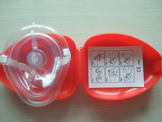 Pocket Replacement One Way Valve Cpr Mask Emergency With Hard Case