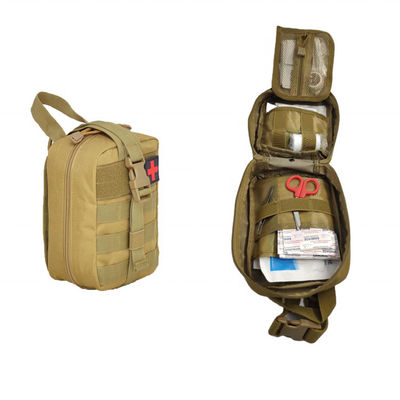 Medical Tactical First Aid Kit Molle With Tourniquet EMT Bag Supplies Hunting 250pcs