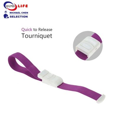 first aid kit D1911 quick release letax free elastic printed buckle type nurse tourniquet CE