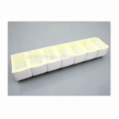 Outdoor Travel  Medicine Case 7 days Pill Box  Healthcare Food Grade Mini Cute Organizer