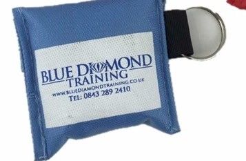 CPR Face Shield Kit Mouth To Mouth Kit With Nylon Bag Rescue Mask Kit