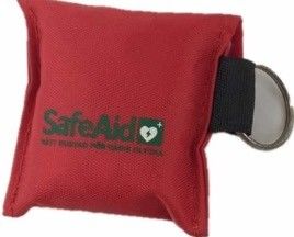 CPR Face Shield Kit Mouth To Mouth Kit With Nylon Bag Rescue Mask Kit