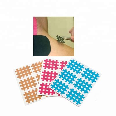 Cohesive Elastic Medical Tape Bandages Cross Acupuncture Sticker Pain Relief Therapy Kinesiology