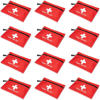 Empty Emergency Survival Camping First Aid Bag Small with Dual Zippers