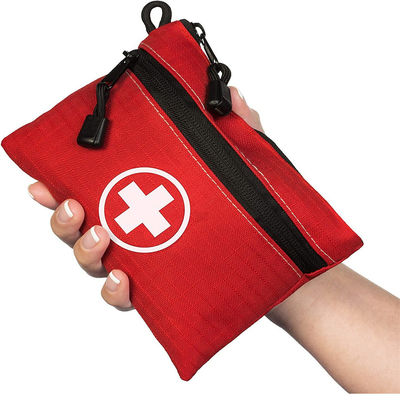 Empty Emergency Survival Camping First Aid Bag Small with Dual Zippers
