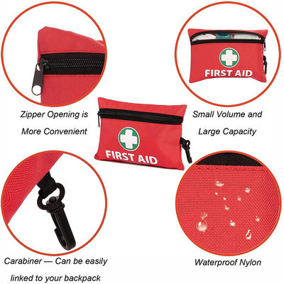 Empty Emergency Survival Camping First Aid Bag Small with Dual Zippers