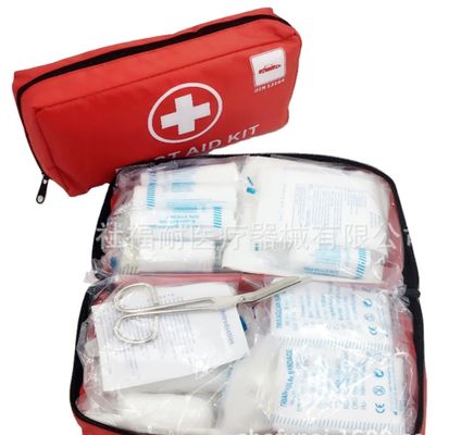Emergency Mini Car First Aid Kit For Road Trip Supplies Vehicle Outdoor DIN 13164