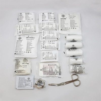 Emergency Mini Car First Aid Kit For Road Trip Supplies Vehicle Outdoor DIN 13164