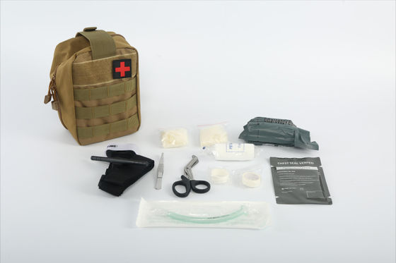 SL-S05A Durable Emergency Tactical First Aid Kit For Travel, Vehicle, Camping