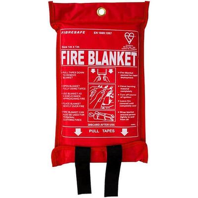 Anti Fire Blanket Welding Fireproof Fire Resistant Emergency Blanket 1M*1M