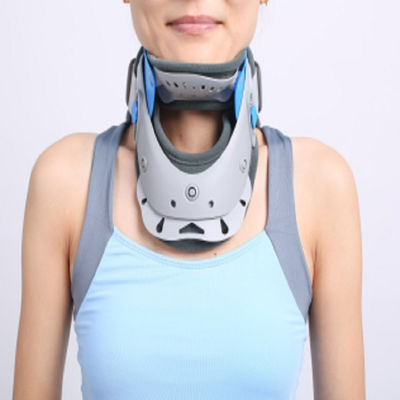 Wholesale cervical traction device multi laying down hydrophilic home for TM pain relief for neck neck support collar