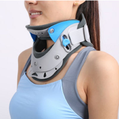 Wholesale cervical traction device multi laying down hydrophilic home for TM pain relief for neck neck support collar