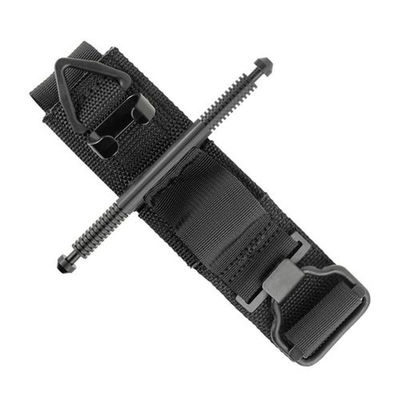 Military Emergency Medical Tourniquet Emt Metal Clasp Band Holder Tactical Cuff Alloy Pouch Black 95cm