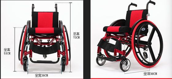 Brain paralysis cerebral palsy wheelchair with comfortable seat for children