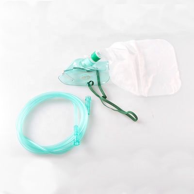 Cheaper Adult Non-Rebreather Oxygen Mask with 7 Foot Safety Tube & Reservoir Bag - Size L