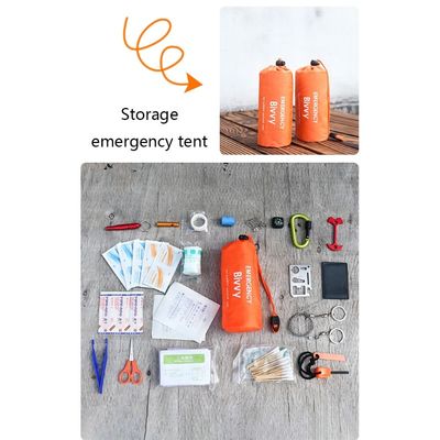 Outdoor Camping Tent Drawstring Storage Bag Hiking Survival Emergency Tool Kits Pouch for Travelling