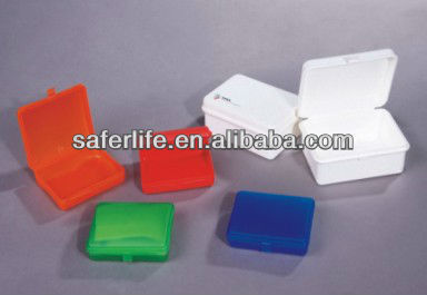 Mini emergency box medical first aid case portable empty first aid Small Pocket box Carrying storage container
