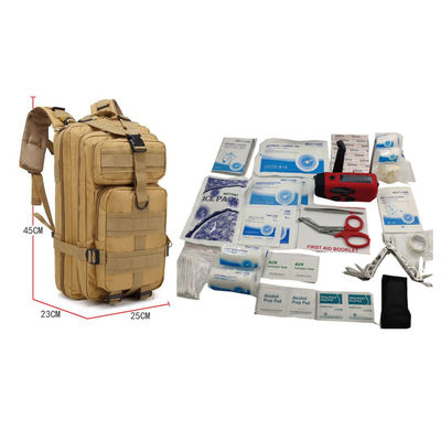 Reddingszak aardbevingen medisch pak trauma pak ramp EHBO-kit zak geval overlevingsmiddelen kit rugzak