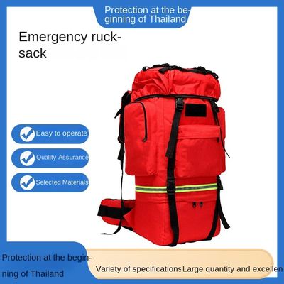 Large-Capacity Outdoor Backpack for Forest Fire Earthquake Disaster Prevention Comprehensive Rescue Equipment for Family Escape