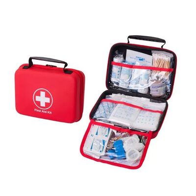 Portble First Aid Medium Bag, Handheld Medical Zipper Bag,already accommodated 223 medical Accessories