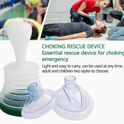 Portable Emergency Choking Rescue Device for Adult and Children