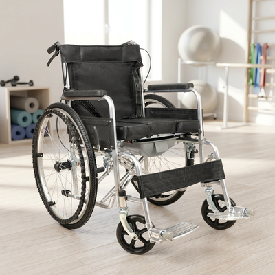 SL-L01eclining-Commode-Wheelchair